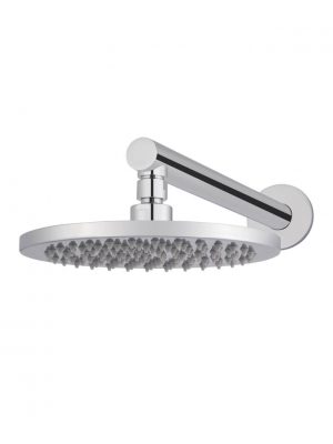 Round Wall Mounted Chrome Shower
