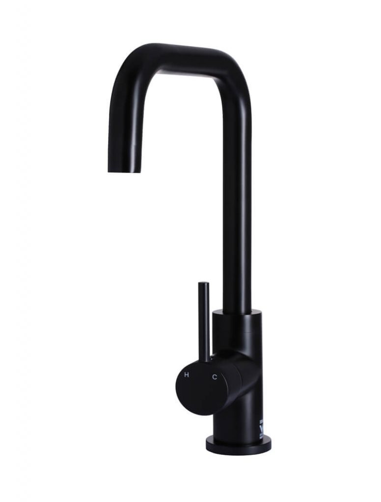 matt black kitchen mixer