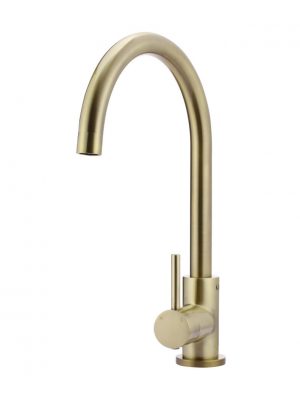 Stainless Steel Double Bowl Brushed Gold Kitchen Sink