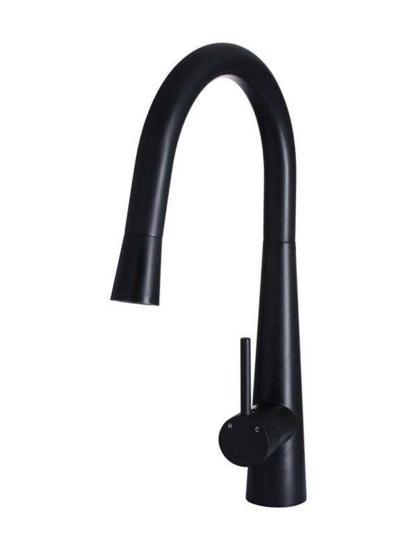 matt black kitchen mixer