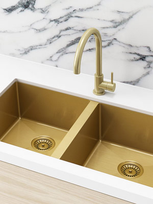 Kitchen Sink Brushed Bronze