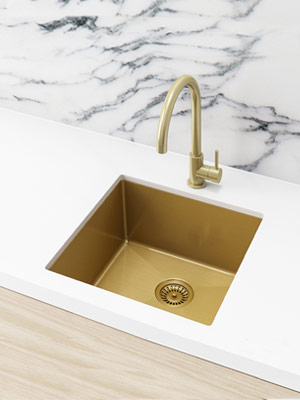 Kitchen Sink Brushed Bronze